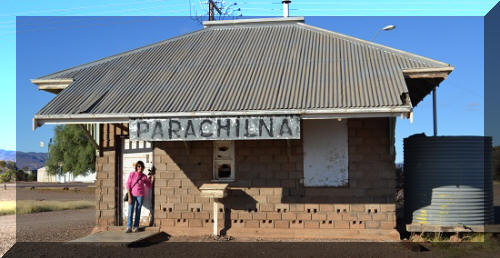 At Parachilna railway station