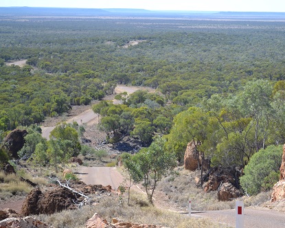 Coming down from Mount Walker