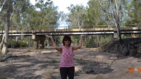 Holding up the bridge