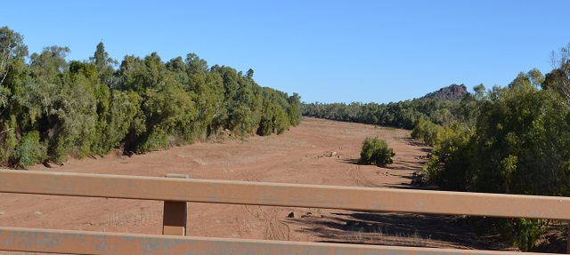 Dry river beds