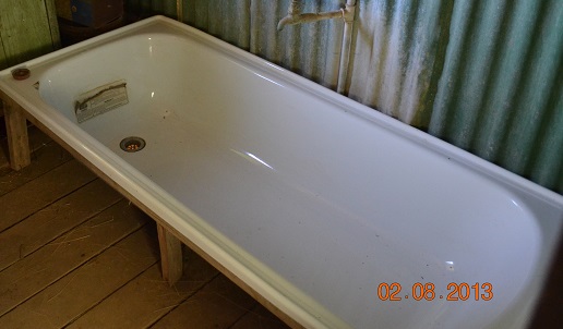 The new bath