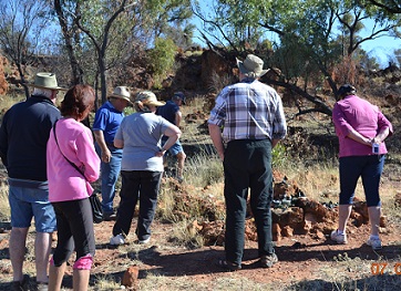 The tour to Aramac and the bush