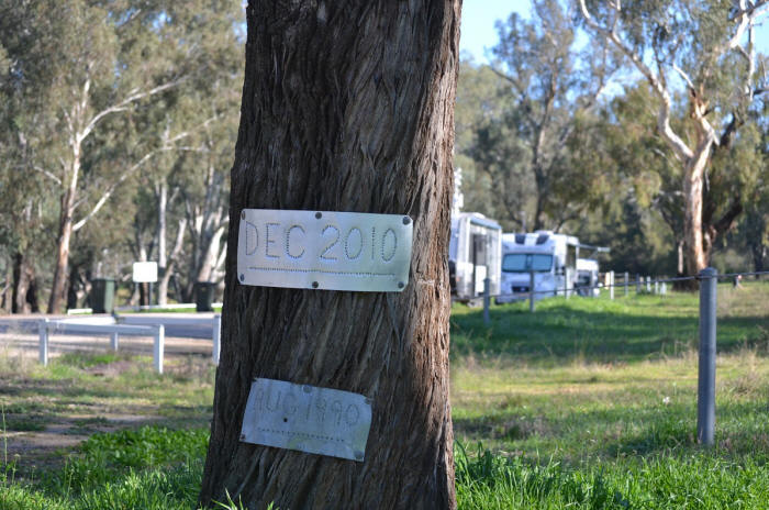 Past floods just north of Dubbo