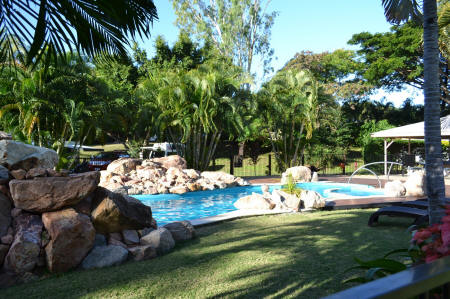 Bush Oasis Caravan park pool