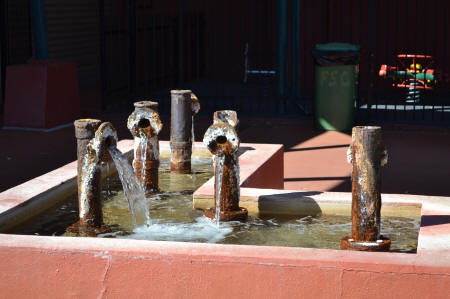 Fountain stolen