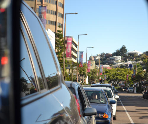 Traffic in Townsville