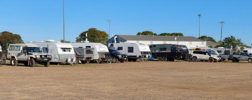 A free caravan park